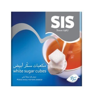 SUGAR CUBE SIS WHITE 24P*454GM | سكر مكعبات ابيض اس اي اس 24حبه*454جرام