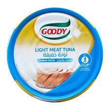 GOODY TUNA WATER BIG 185G*48P | تونه قودي بالماء والملح كبير 48*185 جرام