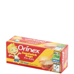 ORINEX SANDWICH 50BAG(150mm*170mm)*24ps | اكياس ساندويتش اورنيكس  (150مم*170مم) 50 كيس*24
