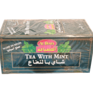 ALDIAFA GREEN TEA WITH MINT 25BAG*36P*50GMS | شاي الضيافه اخضر بالنعناع 25كيس*36حبه*50جرام