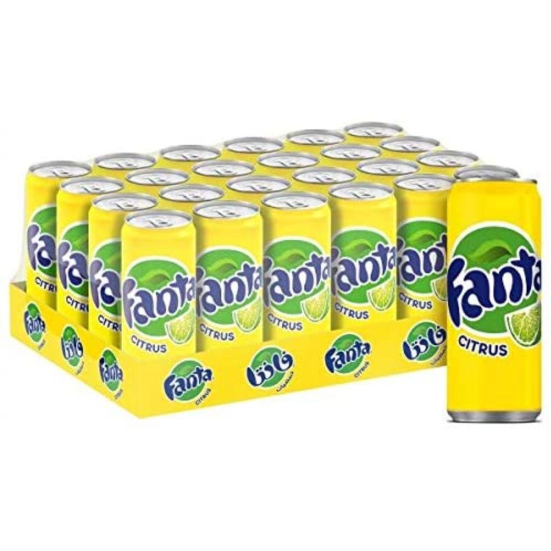 FANTA CITRUS CAN 30*250ml | فانتا علب حمضيات 30*250 مل