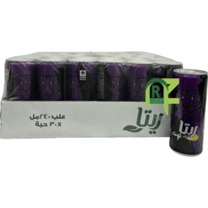 RITA BERRY DRINK CAN 30*240ML | شراب الطاقه ريتا علب توت 30*240مل