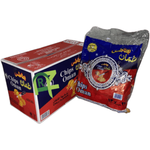 OMAN CHIPS SMALL 23P*4BAGS*13GM | بطاطس عمان صغير 23حبه*4كيس*13جرام