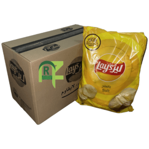LAYS SALT 1SR 14P*5BAGS*23GM | شبس ليز بالملح 1ريال 14حبه*5كيس*23جرام