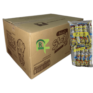 UMAIBO SNACKS YELLOW CHEESE 20P*30BAGS*5GM | شبس اوميبو اصفر 30حبه*20كيس*5جرام
