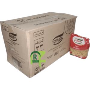 GOODY MACARONI (NO.33) 24P*500GM | مكرونه قودي رقم (33) 24حبه*500جرام