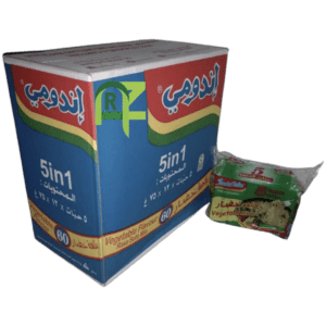 INDOMIE VEGETABLE FLAVOUR 60P*75GM | اندومي خضار 60حبه*75جرام