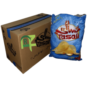 TASALI CHIPS KETCHUP 1/2SR 21P*5BAGS*13GM | تسالي كاتشب 0.5 ريال 21حبه*5كيس*13جرام