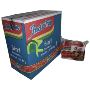 INDOMIE FRIED NOODLES 60P*80GM | اندومي شعريه مقليه 60حبه*80جرام