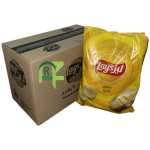 LAYS SALT 1/2RS 21P*5KEES*12GM | شبس ليز بالملح 0.5ريال 21حبه*5كيس*12جرام