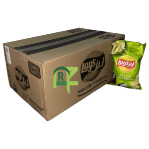 LAYS SALT & VINEGAR FAMILY 20P*155GM | شبس ليز بالملح والخل عائلي 20حبه*155جرام