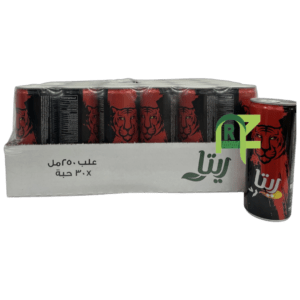 RITA POWER DRINK RED 30*240ML | شراب الطاقه ريتا علب احمر 30*240مل