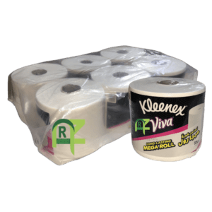 KLEENEX TISSUE ROLL 6P*350M | مناديل كلينكس رول 6حبه*350متر