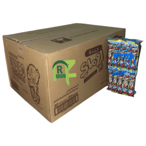 UMAIBO SNACKS BLUE SPICY 30P*20BAGS*5GM | شبس اوميبو ازرق 30حبه*20كيس*5جرام