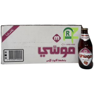 MOUSSY RASPERRY BEER 330ml*24p | بيره موسي التوت الاحمر 24*330 مل