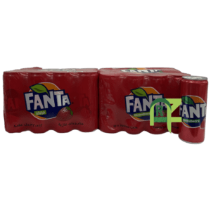 FANTA STRAWBERRY CAN 24*320ML | فانتا  علب فراوله 24*320مل