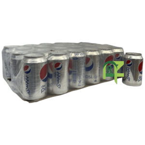 PEPSI DIET CAN 24*320ML | بيبسي علب دايت 24*320 مل