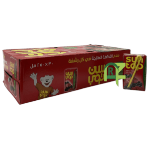 SUN TOP BERRY MIX 250ml*30P | سن توب توت مشكل كبير 30*250 مل