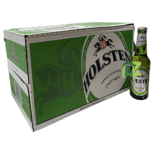 HOLSTEN APPLE BEER 330ml*24p | بيره هولستن تفاح 24*330 مل