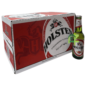 HOLSTEN STRAWBERY BEER 330ml*24p | بيره هولستن فراوله 24*330 مل