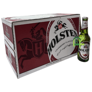 HOLSTEN RASPERRY BEER 330ml*24p | بيره هولستن التوت البري 24*330 مل