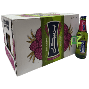 BARBICAN TOOTH BOTTEL 24*330ML | بيره بربيكان توت زجاج 24*330مل