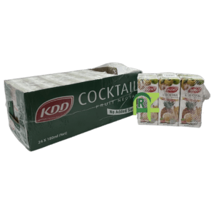 KDD JUICE COCKTAIL 24*180ML | عصير كي دي دي مشكل 24*180 مل