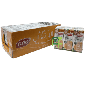 KDD JUICE ORANGE 24*180ML | عصير كي دي دي برتقال 24*180 مل