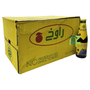 RAUCH RED GRAPE DRINK 24P*250ML | راوخ عنب احمر صغير 24حبه*250مل