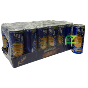 RANI ORANGE JUICE CAN BIG 24P*240ml | عصير راني علب كبير برتقال 24حبه*240مل