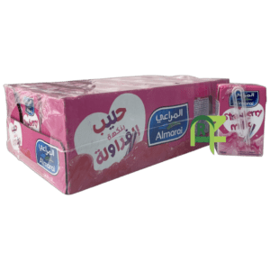 ALMARAI NIJOOM MILK STRAWBERRY 18P*150ML | حليب المراعي فراولة مزاز  18حبه*150مل