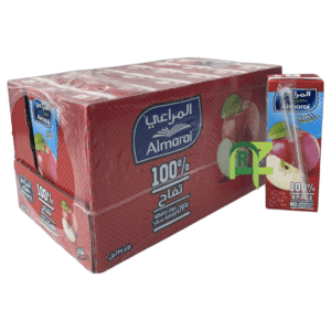 ALMARAI JUICE APPLE 18P*235ML | عصير المراعي تفاح 18حبه*235مل