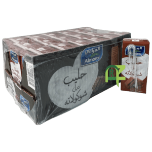 ALMARAI DOUBLE CHOCOLATE MILK 18P*200ml | حليب المراعي شوكولاته 18حبه*200مل
