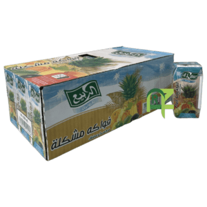 ALRABIE FRUIT COCKTAIL 18P*200ml | عصير الربيع ميني فواكه مشكله 18حبه*200مل