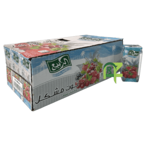 ALRABIE MINI BERRY MIX 18P*200ml | عصير الربيع ميني توت مشكل 18حبه*200مل