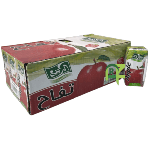 ALRABIE MINI APPLE 200ml*18 | عصير الربيع ميني تفاح 18*200 مل