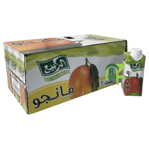 ALRABIE MANGO JUICE MEDIUM 18P*330ML | عصير الربيع وسط مانجو 18حبه*330مل