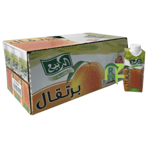 ALRABIE ORANGE JUICE MEDIUM 18P*330ML | عصير الربيع وسط برتقال 18حبه*330مل