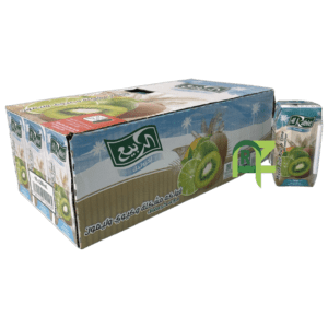 ALRABIE MINI FRUIT COCKTAIL KIWI LEMON 18P*200ML | عصير الربيع ميني فواكه مشكله وكيوي وليمون 18حبه*200مل