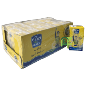 NADEC BANANA MILK 18P*125ML | حليب نادك موز 18حبه*125مل