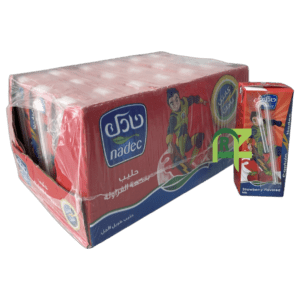 NADEC MILK STRAWBERRY 18P*185ML | حليب نادك فراوله 18حبه*185مل