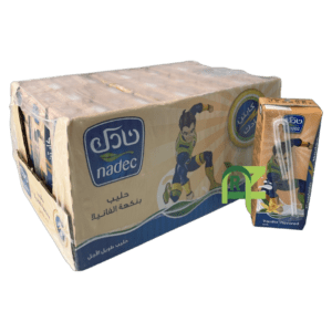 NADEC VANILA MILK 18P*185ML | حليب نادك فانيلا 18حبه*185مل