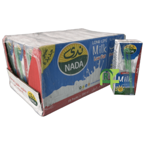 NADA MILK LF 18P*200ML | حليب ندى قليل الدسم 18حبه*200مل