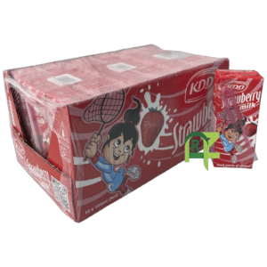 KDD STRAWBERRY MILK 18P*180ML | حليب كي دي دي فراوله 18حبه*180مل
