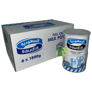 SAUDI MILK POWDER 6P*1800 GM | حليب بودره السعوديه 6حبه*1800جرام