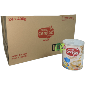 CERELAC WHEAT & HONEY 24P*400GM | سيريلاك قمح وعسل 24حبه*400جرام