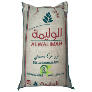 RICE ALWALEEMAH SELLA BASMATI 40Kg | ارز الوليمه مزه بسمتي 40كيلو