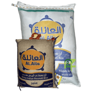 RICE ALAILA 4P*10KG | ارز العائله بسمتي ابيض عنبر 4كيس*10 كيلو