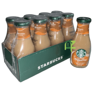 STARBUCKS FRAPPUCCINO DRINK CARAMEL 8P*250ML | شراب ستار باكس فرابتشينو الكراميل 8حبه*250مل