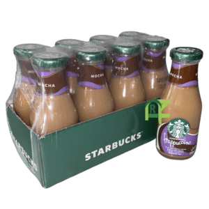 STARBUCKS FRAPPUCCINO DRINK MOCHA 8P*250ML | شراب ستار باكس فرابتشينو موكا الشوكولاته 8حبه*250مل